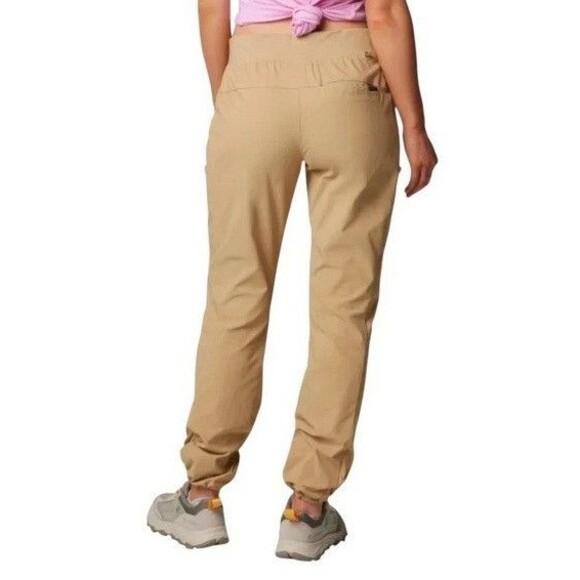 NWT Columbia Women's Trail Straight Leg Active Fit Pants, Canoe Tan Large - Picture 2 of 4